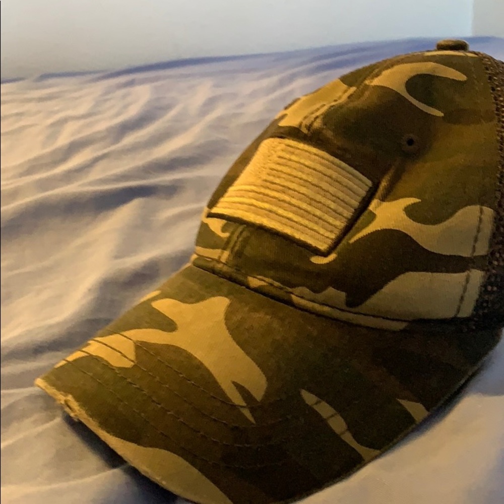 American flag hat